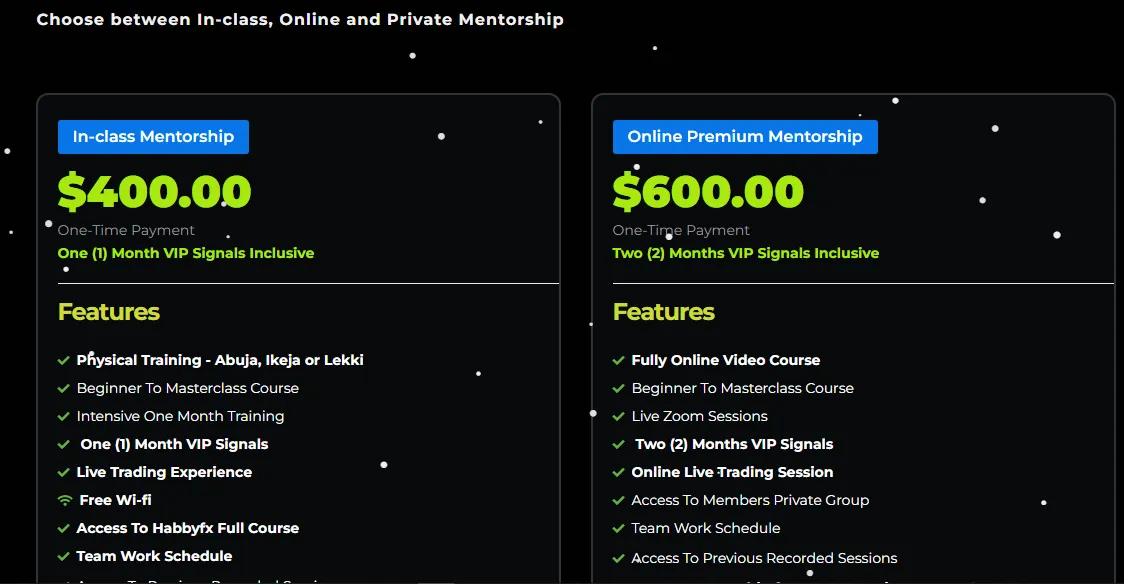 habby forex academy in Nigeria